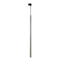 Track light 8 W – FERRO, brown, 75 cm form - Image 1