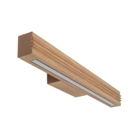 VIGA WOOD sieninis LED šviestuvas 9 W, natūralus medis, 3000 K - Nuotrauka 5