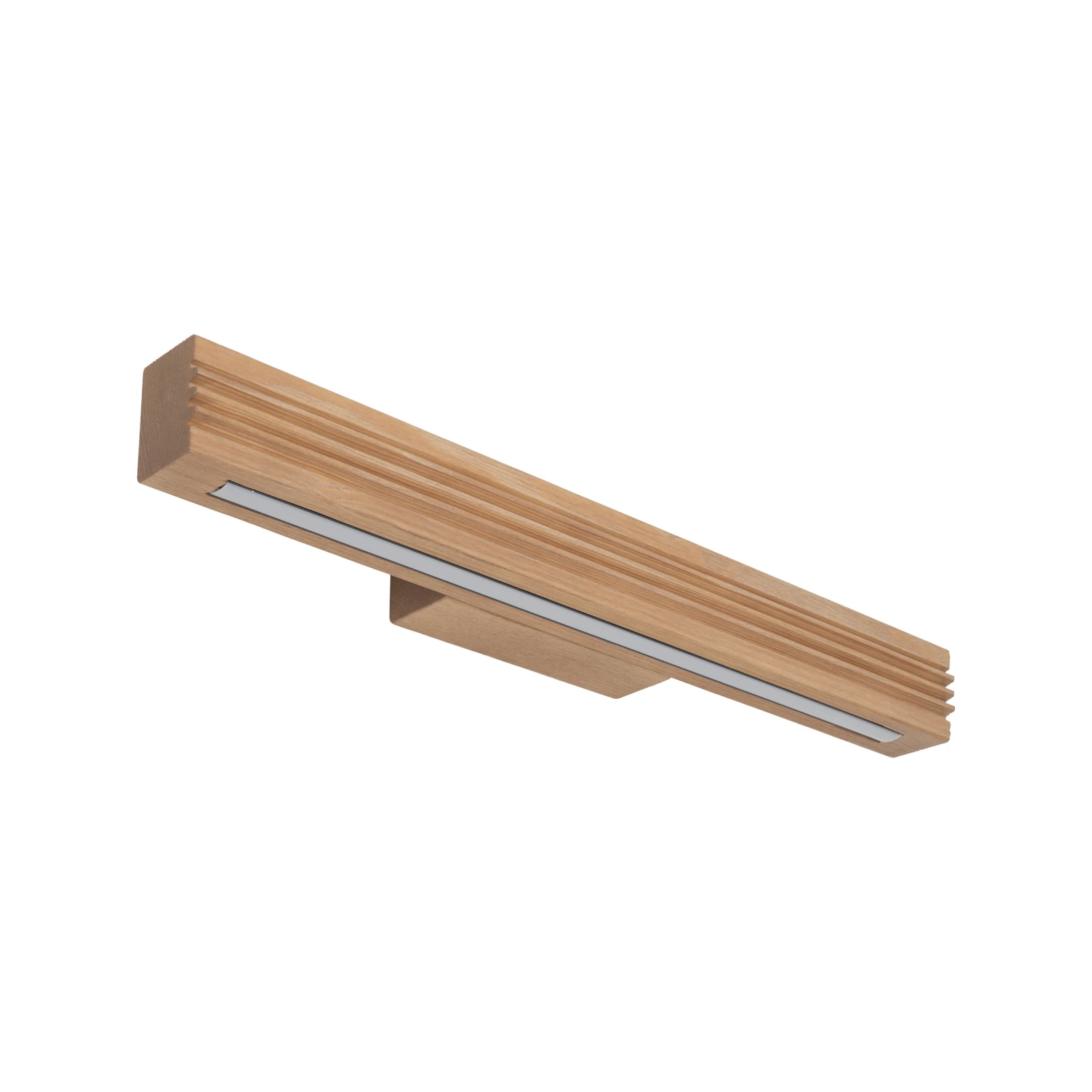 VIGA WOOD sieninis LED šviestuvas 9 W, natūralus medis, 3000 K