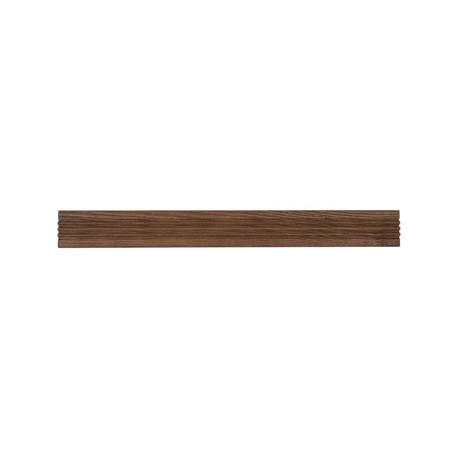 Wall LED light 9 W – linear, walnut tone, warm white