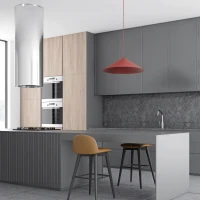 LUME XL pakabinamas šviestuvas 11 W, burgundiškas, GX53 - Nuotrauka 4