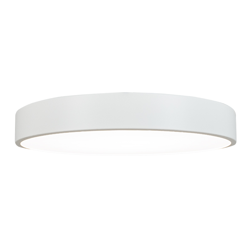 Apvalus lubinis LED šviestuvas 28W 3000K – baltas matinis, TRIAC dimeriuojamas