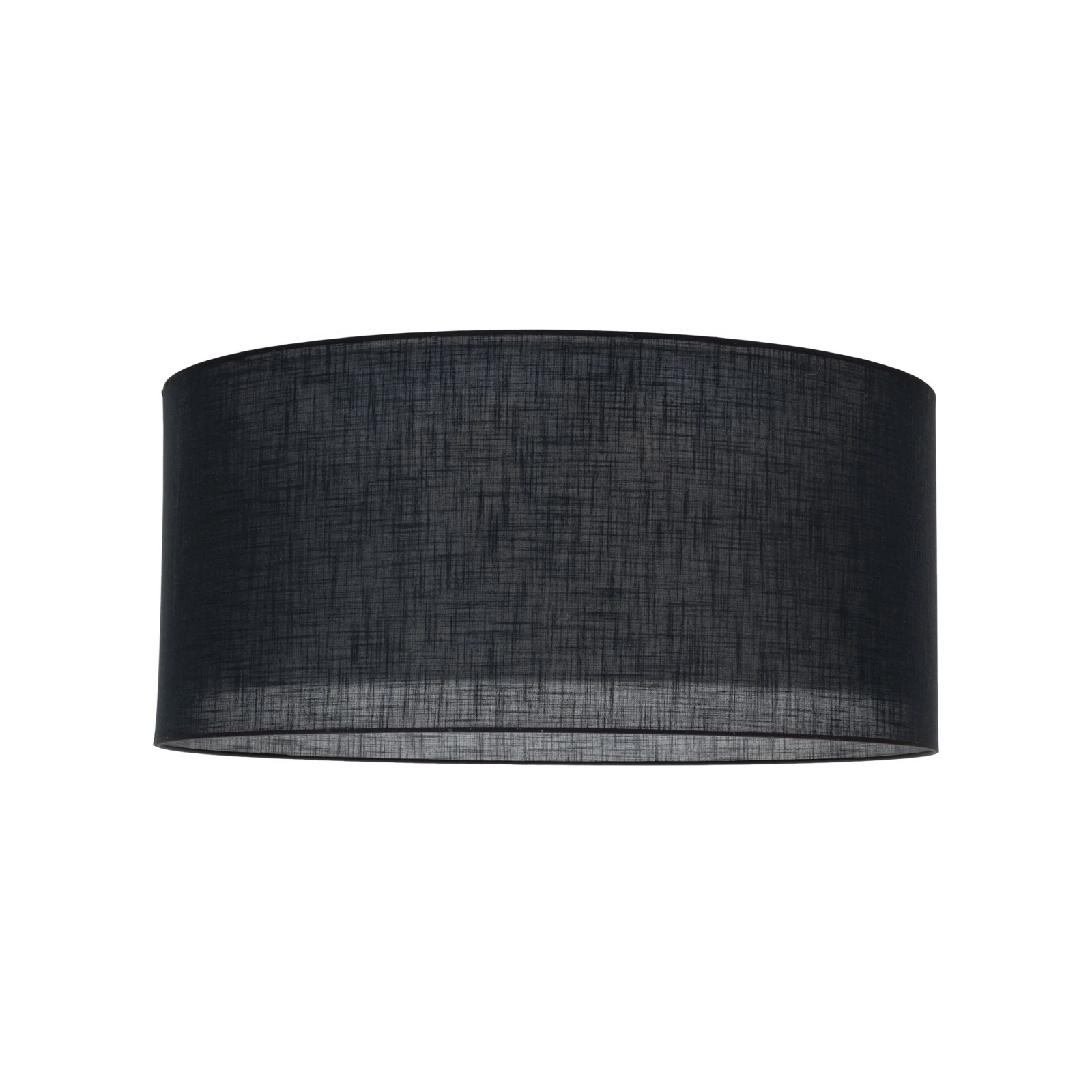 6 x E27 ceiling light – cylindrical, black, magnetic shade