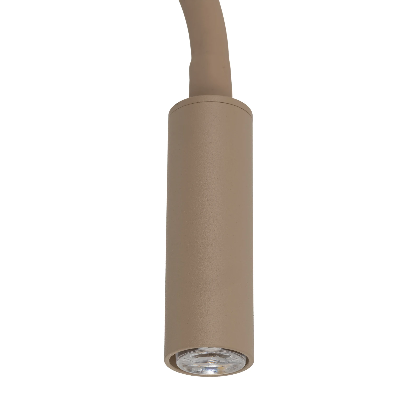 Wall light 8 W – round, beige, adjustable