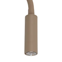 Wall light 8 W – round, beige, adjustable - Image 3