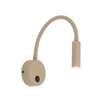 Wall light 8 W – round, beige, adjustable - Image 6