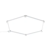 LED ceiling panel 42 W – hexagonal, white, HONEY COMB - Image 12