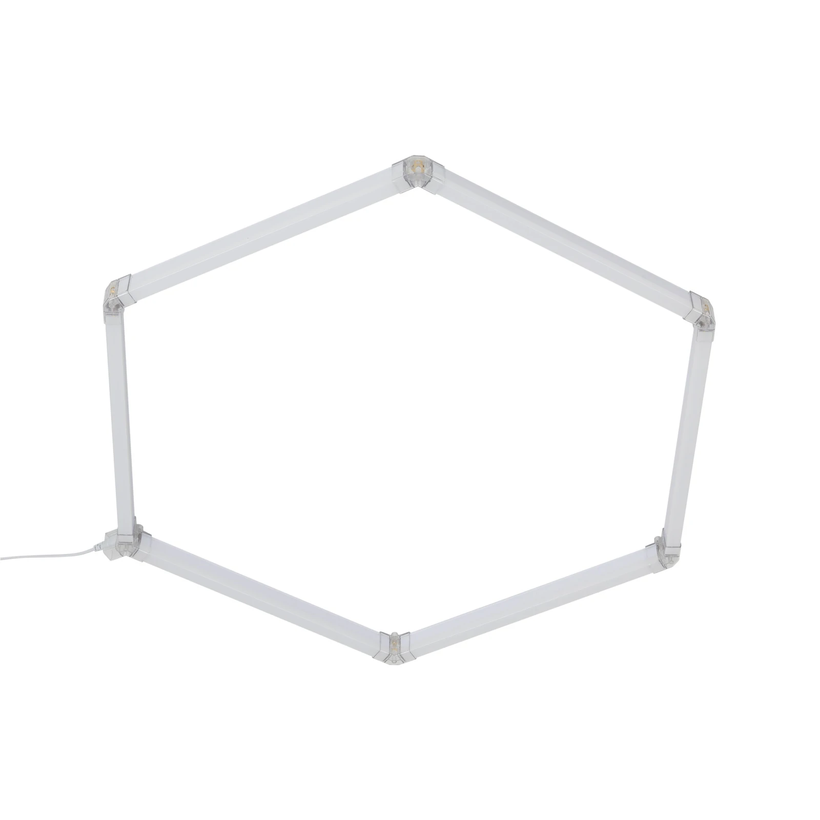 LED ceiling panel 42 W – hexagonal, white, HONEY COMB