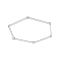 LED ceiling panel 42 W – hexagonal, white, HONEY COMB - Image 14