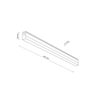 LED panelis HONEY COMB 7 W, tiesus, baltas - Nuotrauka 2