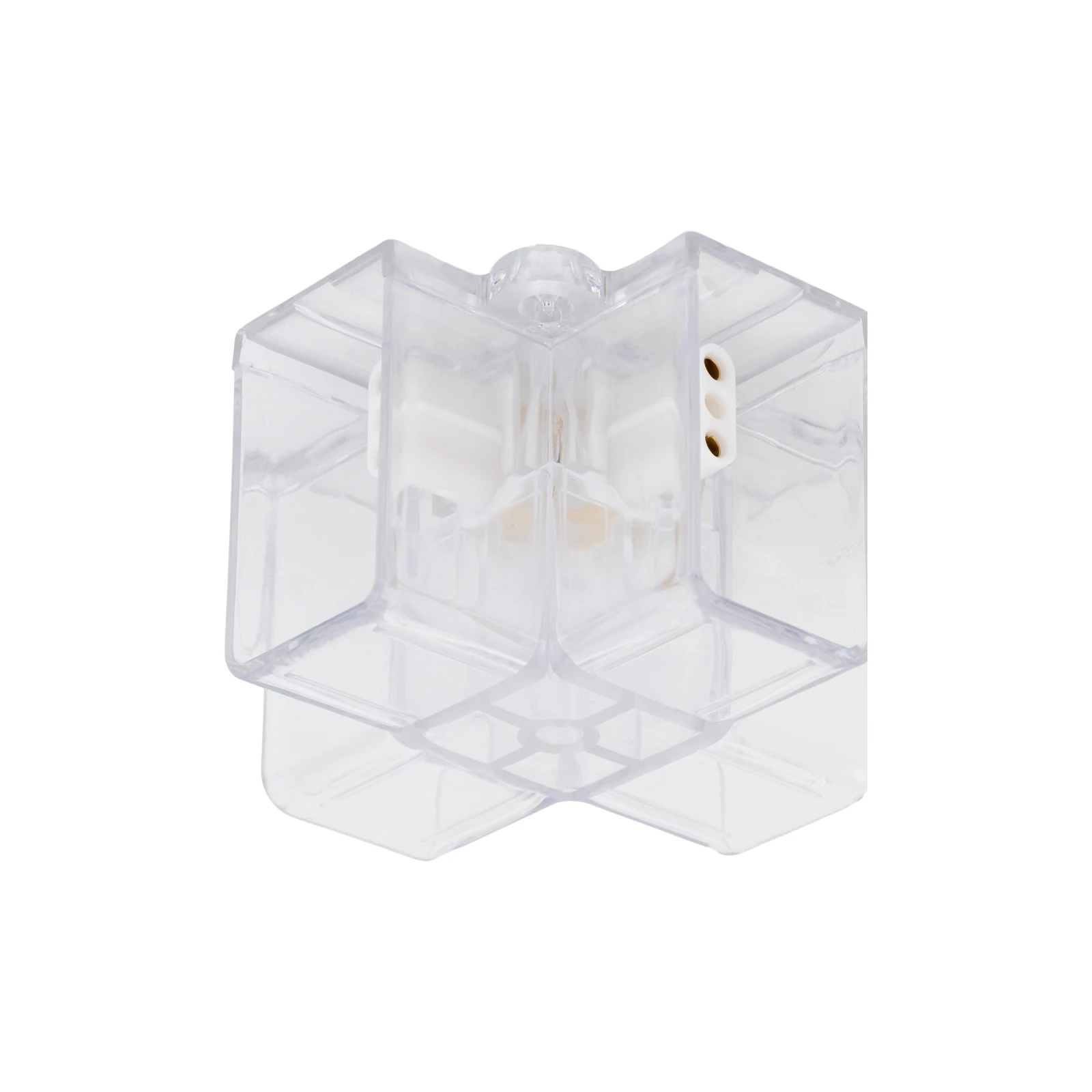 HONEY COMB cross connector – transparent, modular ceiling system