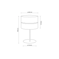 NICOL 15 W table lamp – perforated, black, E27 - Image 8