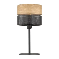 NICOL 15 W table lamp – perforated, black, E27 - Image 9