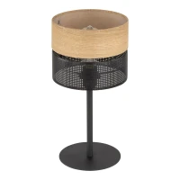 NICOL 15 W table lamp – perforated, black, E27 - Image 4