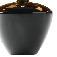 Table lamp 15 W – cylinder, black, glass accent - Image 5