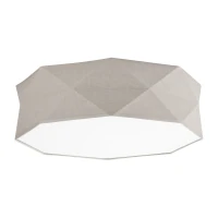 Ceiling lamp 4x15 W – geometric, beige and white, E27 - Image 2