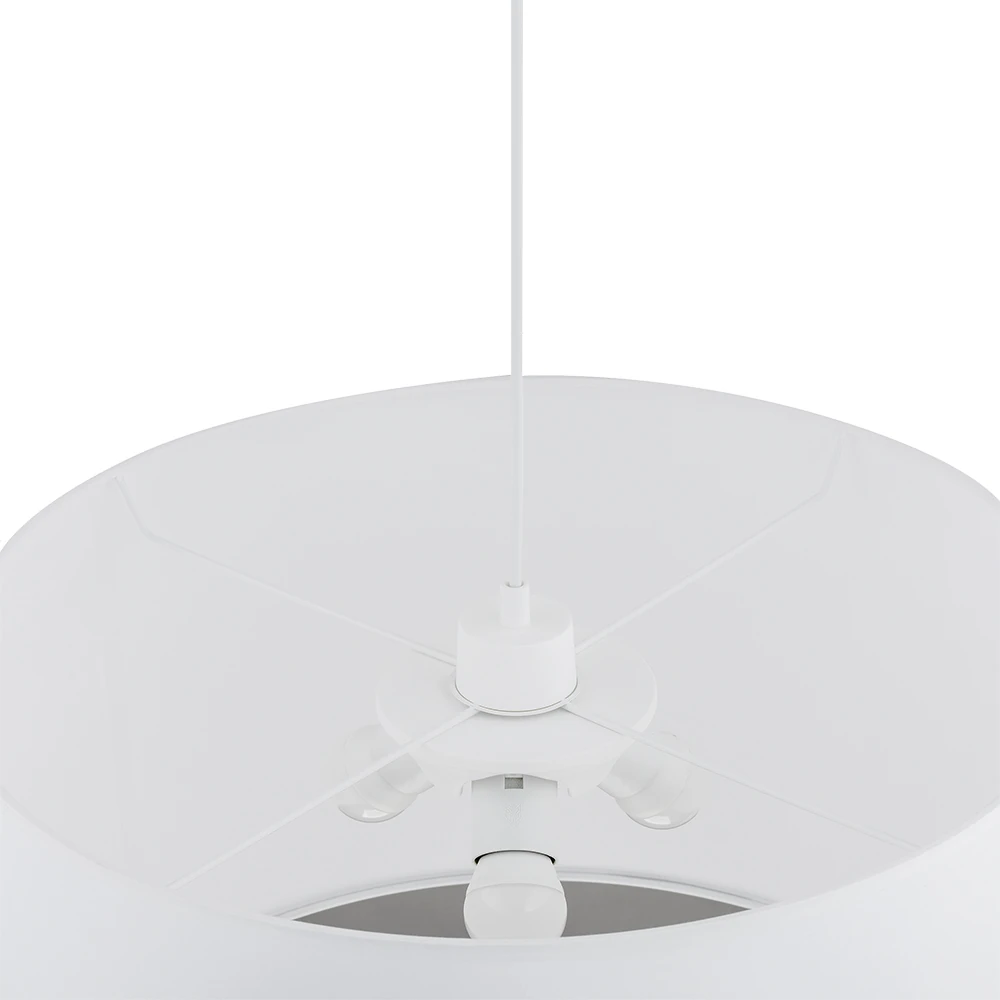 RONDO 3x15 W pakabinamas šviestuvas, baltas