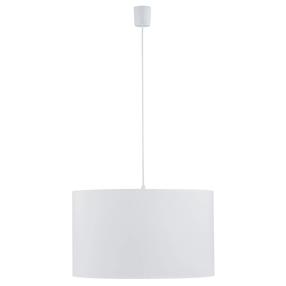 Pendant light 15 W – round, white, E27