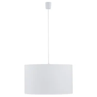 Pendant light 15 W – round, white, E27 - Image 1