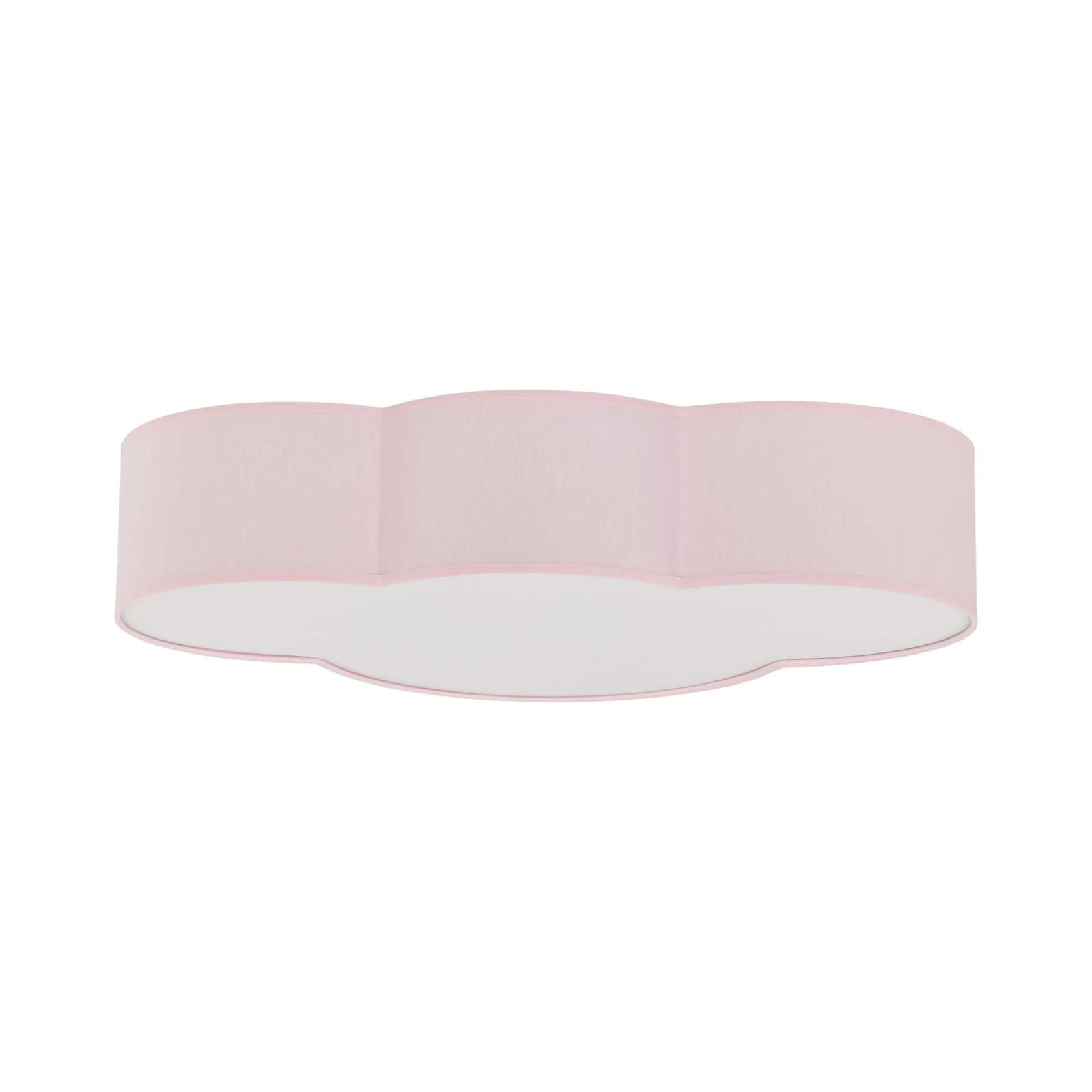 CLOUD ceiling and wall lamp 4x15 W – cloud shape, pink and white, E27
