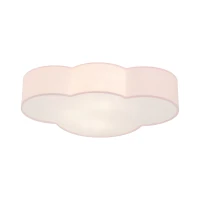 CLOUD ceiling and wall lamp 4x15 W – cloud shape, pink and white, E27 - Image 5