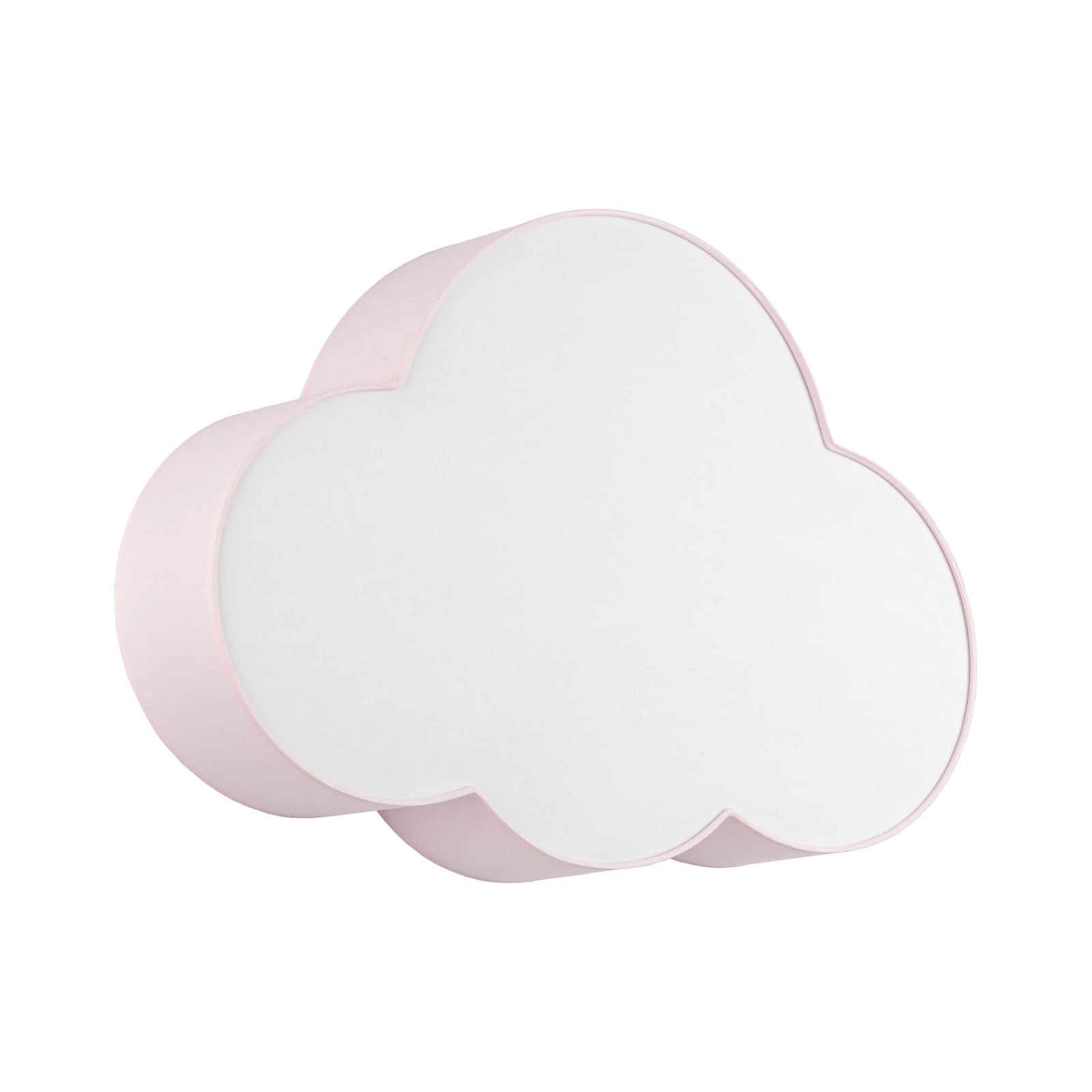 CLOUD ceiling and wall lamp 4x15 W – cloud shape, pink and white, E27