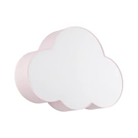 CLOUD ceiling and wall lamp 4x15 W – cloud shape, pink and white, E27 - Image 6