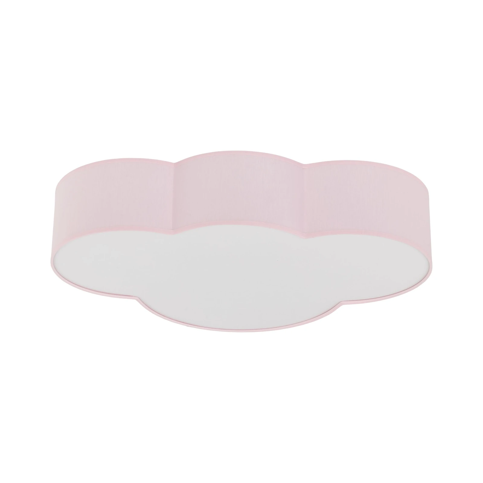 CLOUD ceiling and wall lamp 4x15 W – cloud shape, pink and white, E27