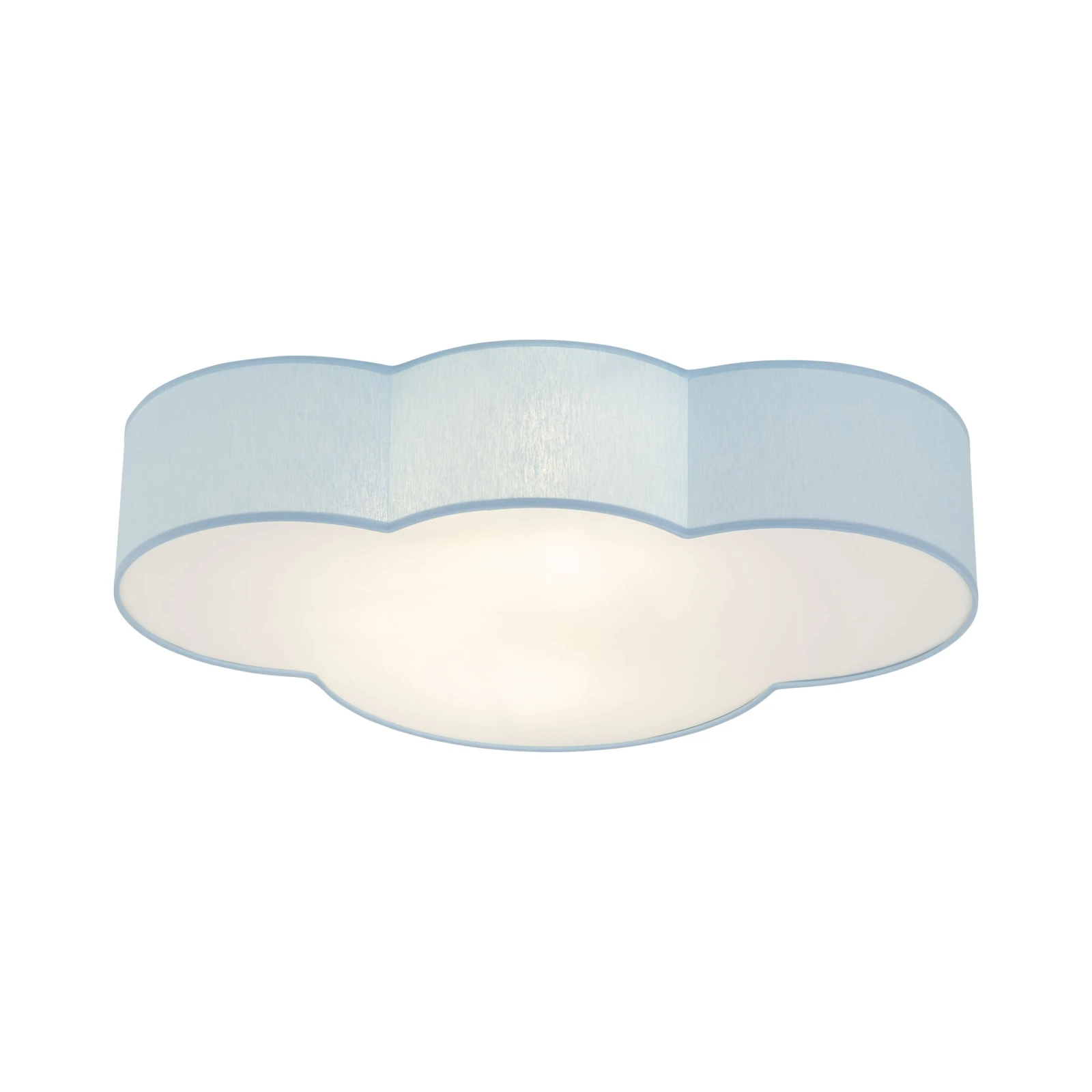 CLOUD ceiling and wall lamp 4x15 W – cloud shape, blue and white, E27