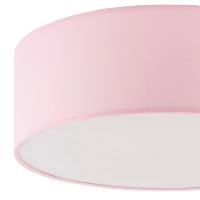 Ceiling light 4x15 W – round, pink and white, four E27 sockets - Image 2