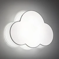 CLOUD lubinis ir sieninis šviestuvas, pilkas, 4 x E27 - Nuotrauka 1