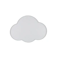 Ceiling and wall light 2 x E27 – cloud shape, grey, compact - Image 7