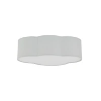 Ceiling and wall light 2 x E27 – cloud shape, grey, compact - Image 9