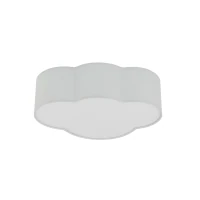 Ceiling and wall light 2 x E27 – cloud shape, grey, compact - Image 2