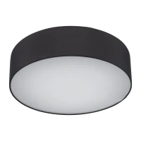 Ceiling light 4 x E27 – round, black, 60 cm - Image 6