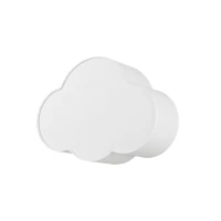 CLOUD MINI ceiling and wall light – cloud shape, white, 2-bulb design - Image 6