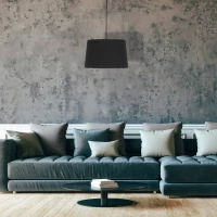 Pakabinamas šviestuvas MAJA, juodas, E27, 15 W - Nuotrauka 1