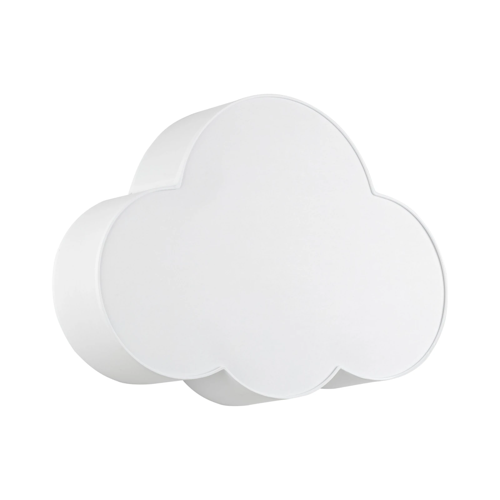 Ceiling and wall light 4 x 15 W – cloud shape, white, E27