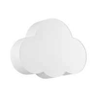 Ceiling and wall light 4 x 15 W – cloud shape, white, E27 - Image 4