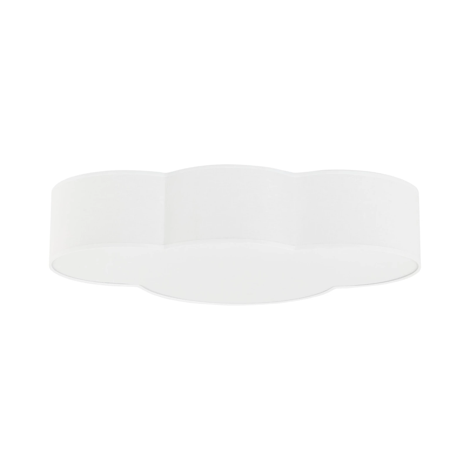 Ceiling and wall light 4 x 15 W – cloud shape, white, E27