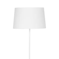 Floor lamp 15 W – round shade, white, E27 socket - Image 3