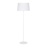 Floor lamp 15 W – round shade, white, E27 socket - Image 2