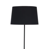 Floor lamp 15 W – round shade, black, E27 socket - Image 6