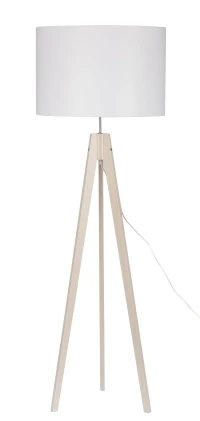 DOVE L floor lamp – white, fabric shade - Image 2
