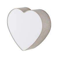 Lubinis ir sieninis šviestuvas HEART, širdies forma, 2 x E27 - Nuotrauka 2