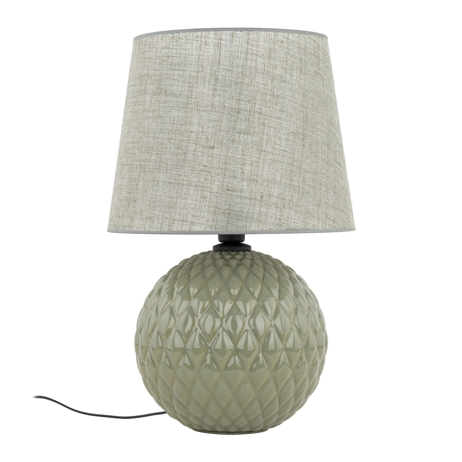 SANTANA 15 W table lamp – mint, quilted round base