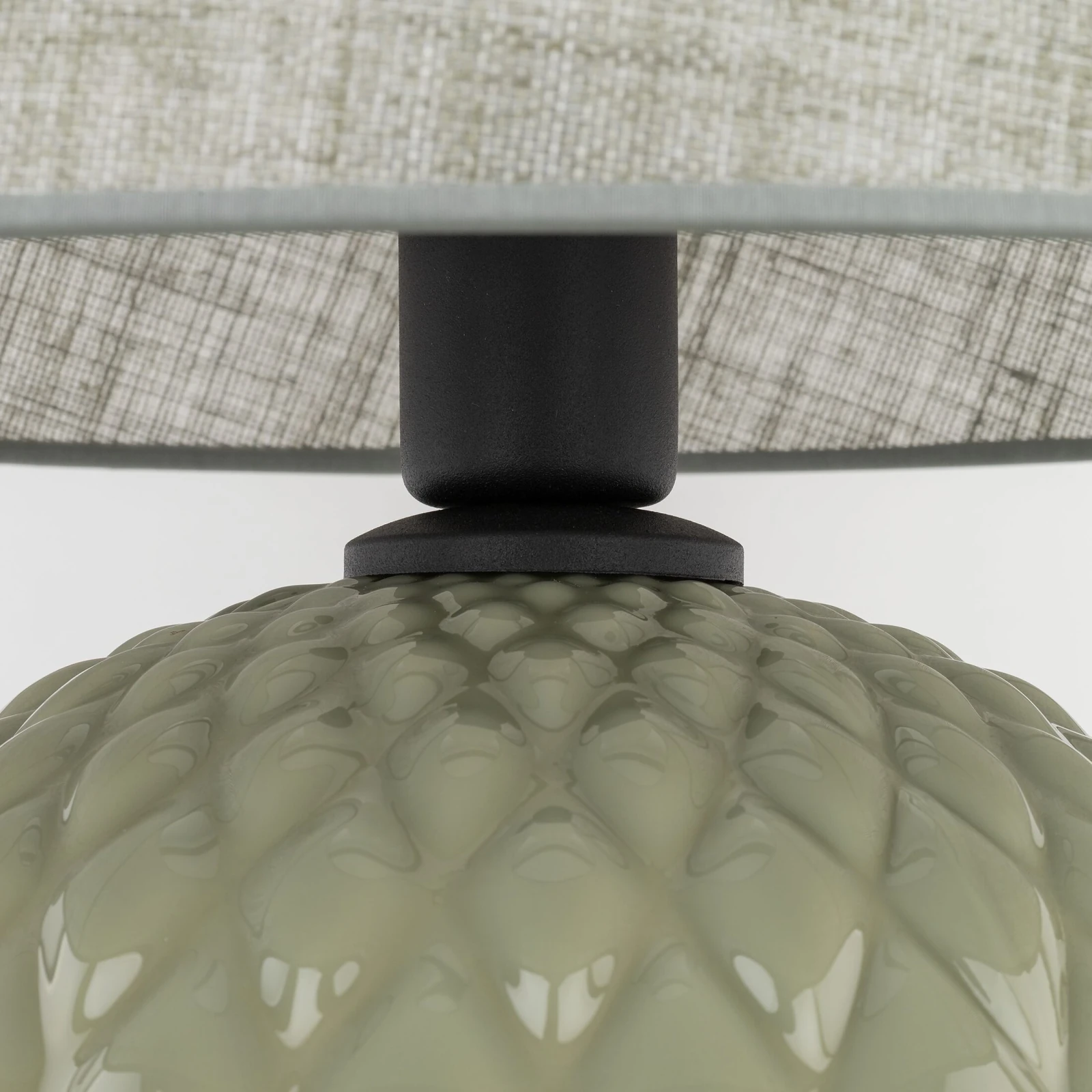 SANTANA 15 W table lamp – mint, quilted round base