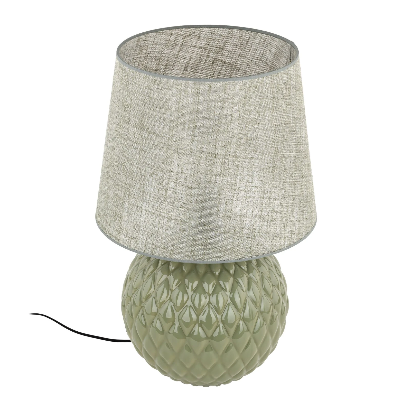 SANTANA 15 W table lamp – mint, quilted round base
