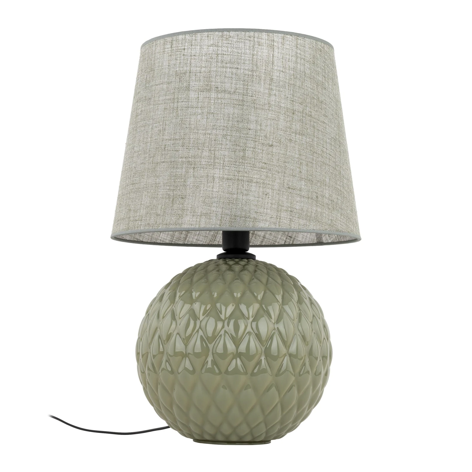 SANTANA 15 W table lamp – mint, quilted round base