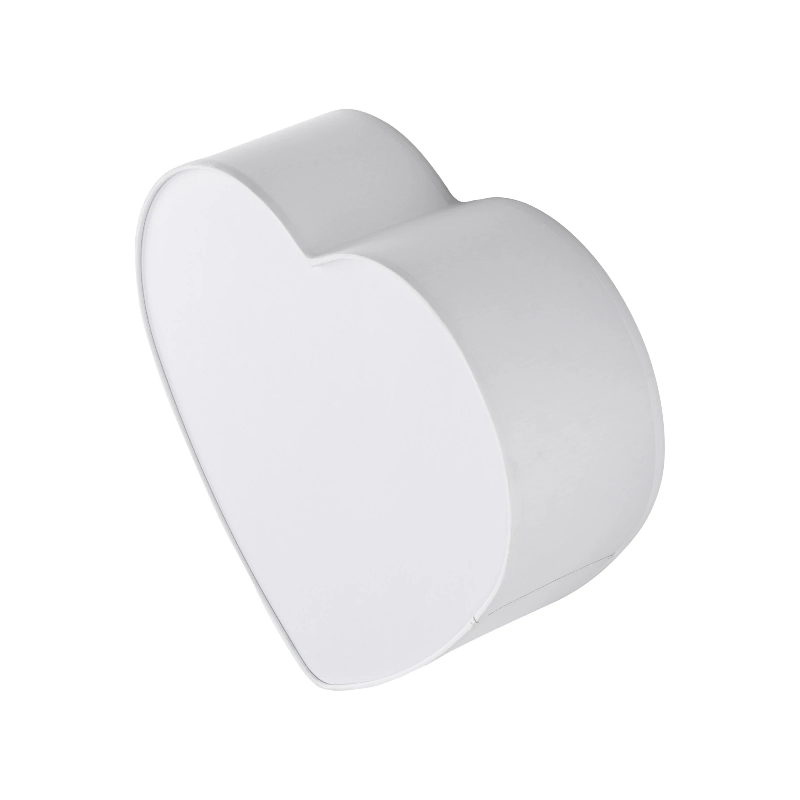 HEART 2x15 W ceiling and wall light – white heart shades